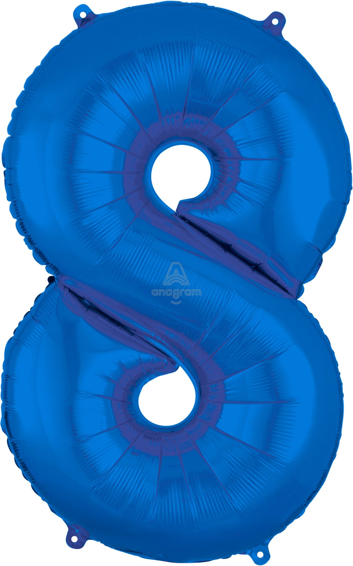Medium Blue Numbers Balloons (3 Foot or 34 Inch)