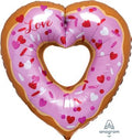 Love Heart Donut Balloon (26 Inch)