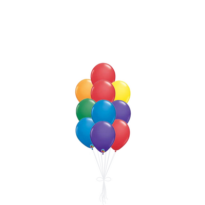 Classic Rainbow Latex Balloon Bouquets