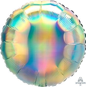 Iridescent Pastel Rainbow Circle (18 Inch)