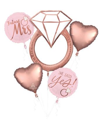 She Said Yes Ring Bouquet Kit