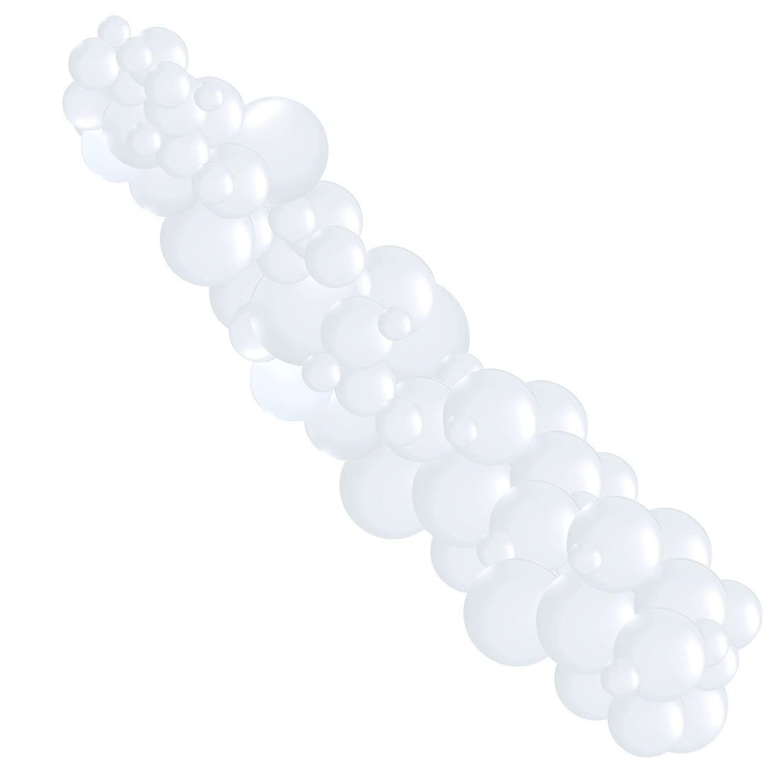 Monochromatic Clear "Bubble" Garlands