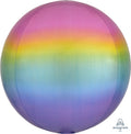 Pastel Rainbow Ombre Orbz Balloon (16 Inch)