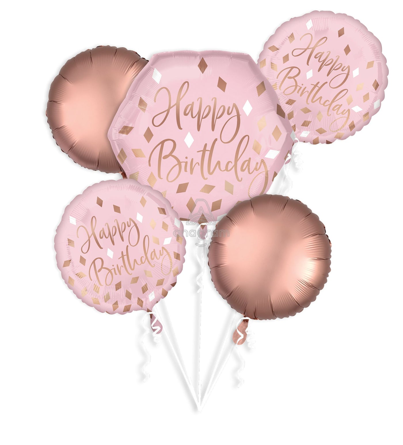 Blush Happy Birthday Bouquet Kit