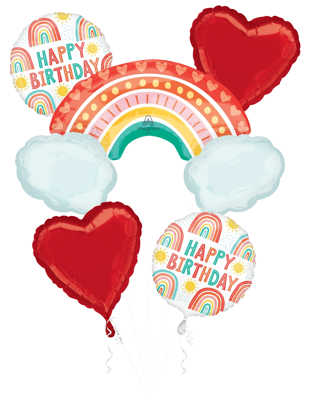 Retro Rainbow Birthday Bouquet Kit