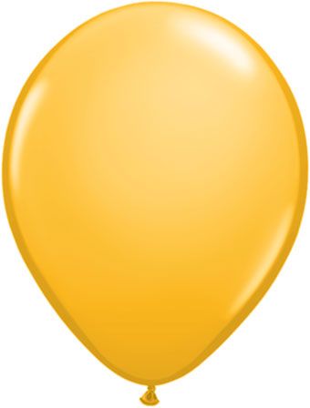 Small Goldenrod Latex Balloon (11 Inch)