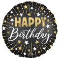 Happy Birthday Stars Balloon (18 Inch)