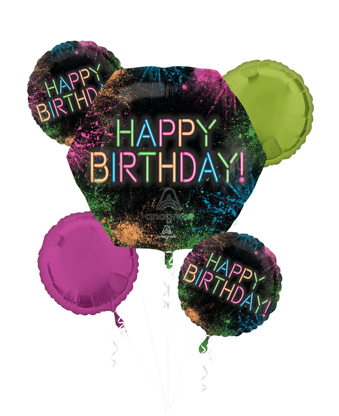 Let's Glow Crazy Neon Birthday Bouquet Kit