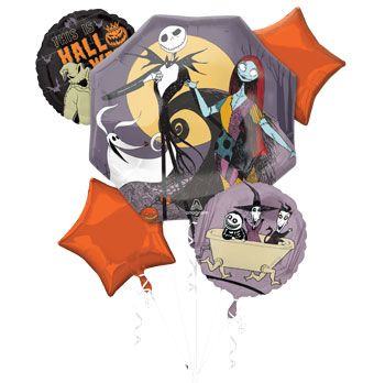 Nightmare Before Christmas Characters Foil Balloon