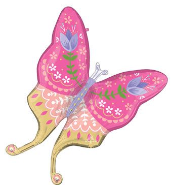 Spring Cheer Butterfly Balloon (33 Inch)