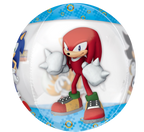 Sonic Characters Orbz Clearz Balloon (15 Inch)
