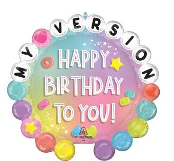 Happy Birthday to You Friendship Bracelet Balloon Kit