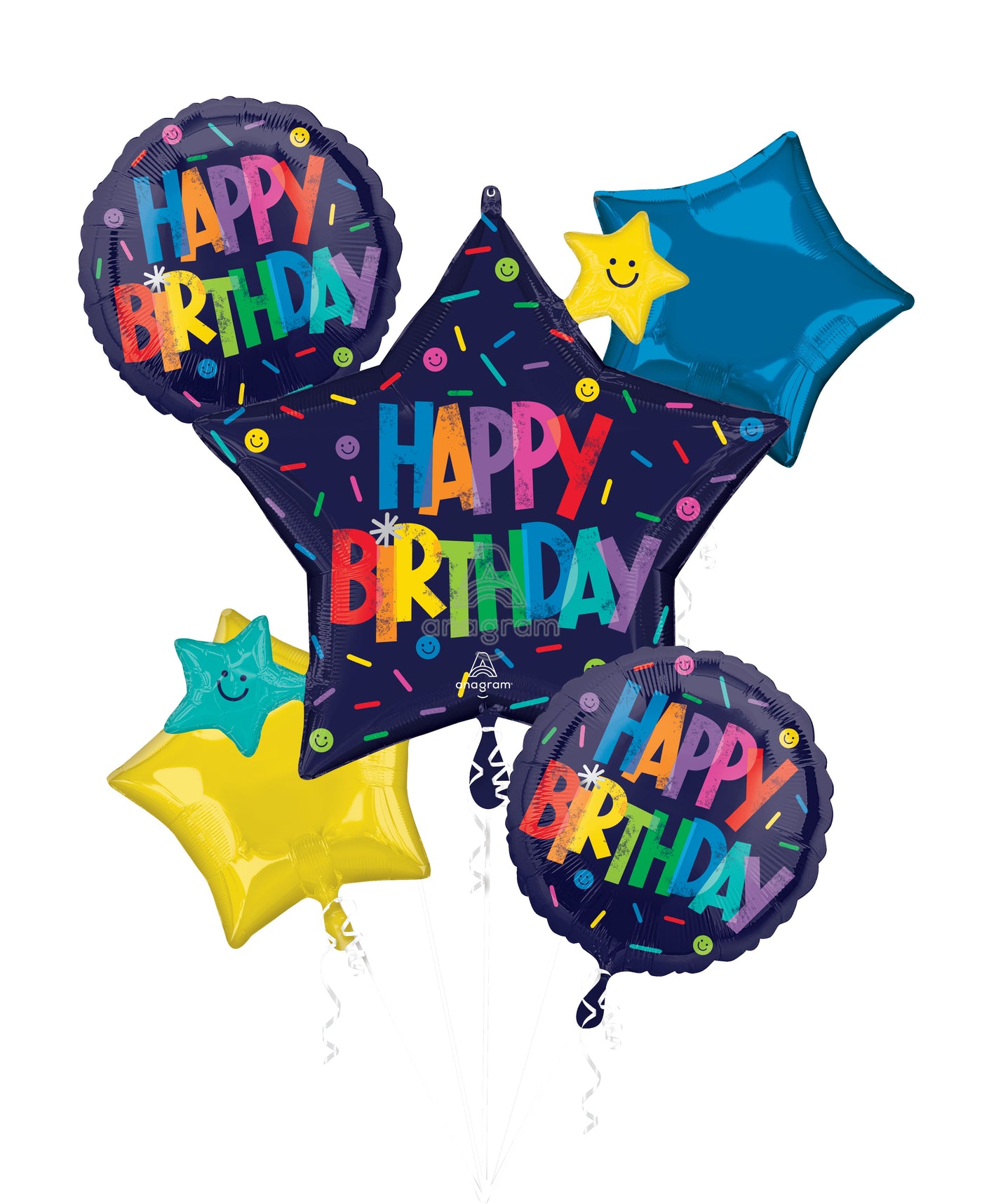 Birthday Smiling Stars Bouquet Kit