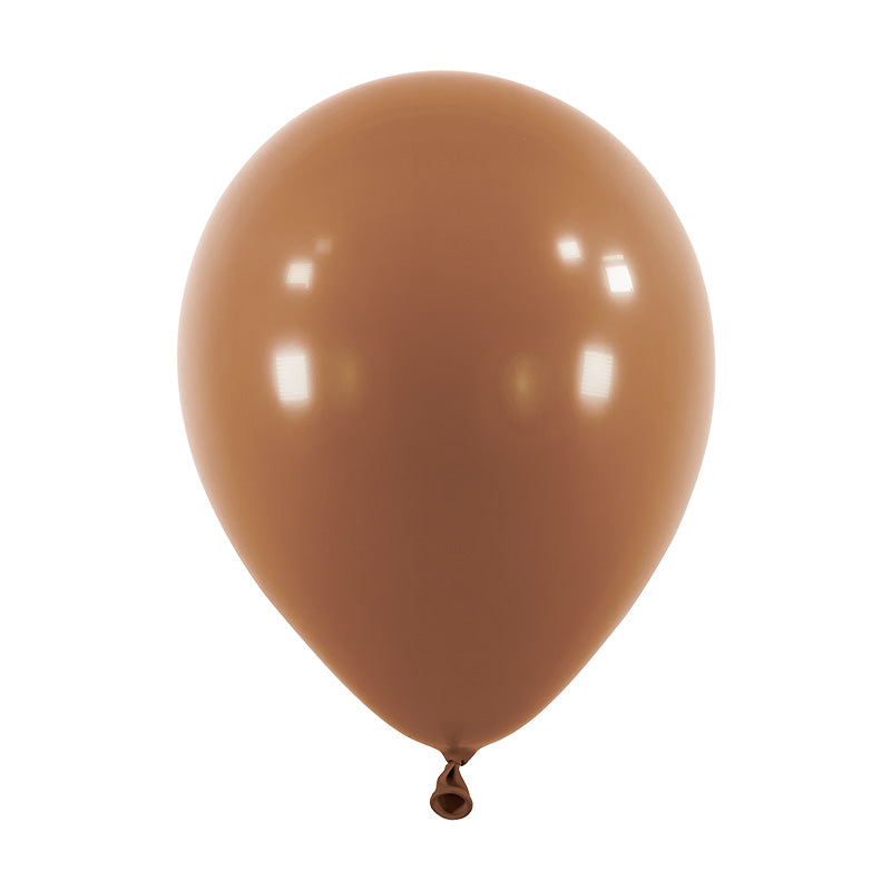 Small Chocolate Brown Latex Balloon (11 Inch)