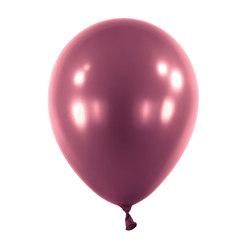 Small Pearl Burgundy Latex Balloon (11 Inch)