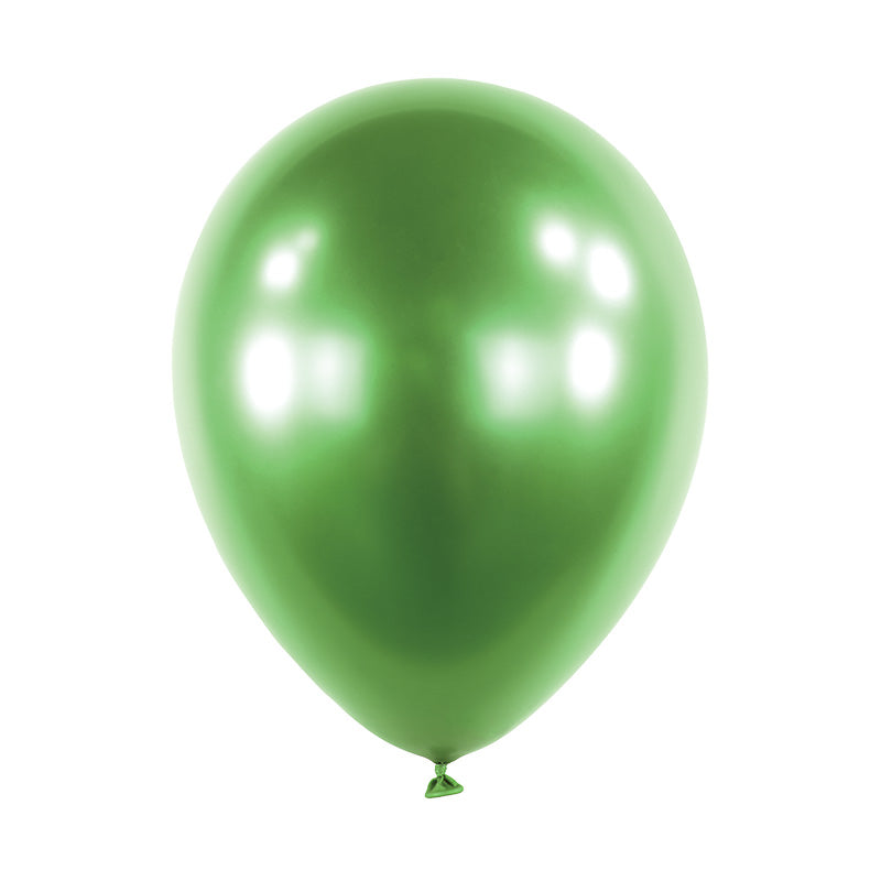 Small Satin Emerald Latex Balloon (11 Inch)