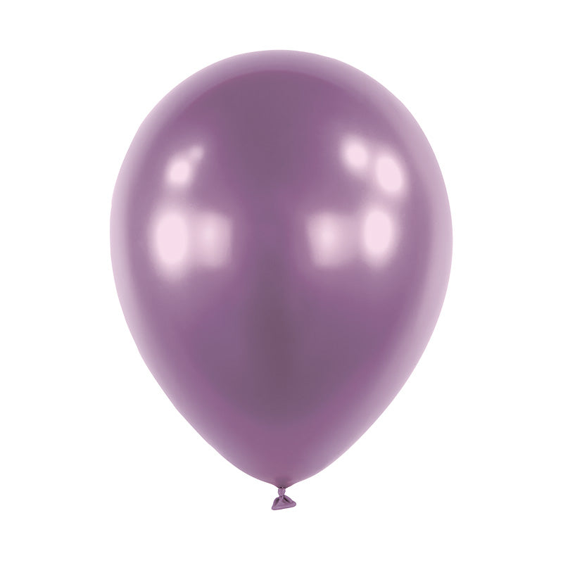 Small Satin Purple Latex Balloon (11 Inch)