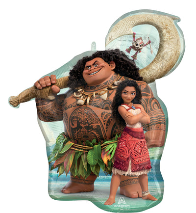 Moana & Maui Characters Balloon (26 Inch)