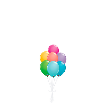 Tropical Rainbow Latex Balloon Bouquets