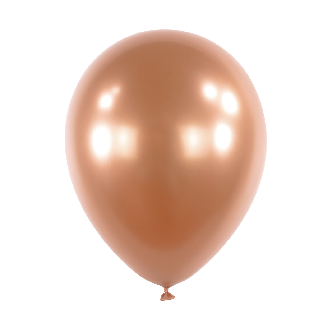 Small Satin Rose Gold Latex Balloon (11 Inch)