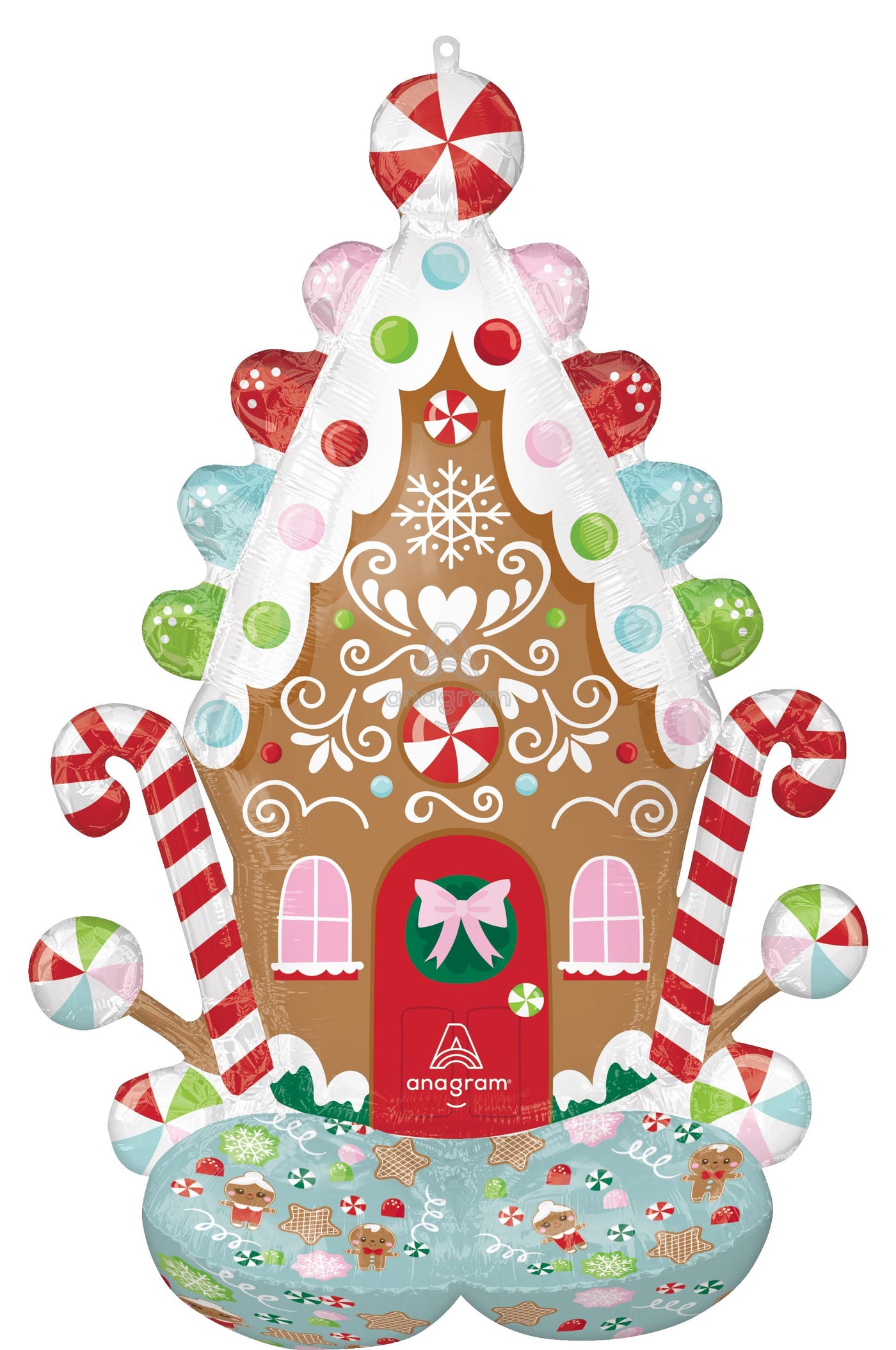 Gingerbread House Airloonz Balloon (51 Inch)