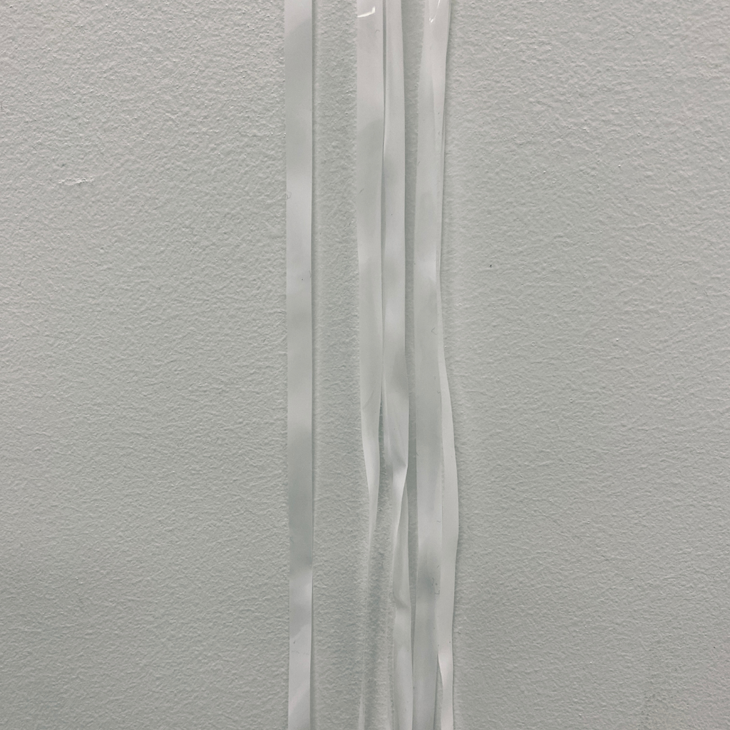 White Hanging Streamer Balloon Tails