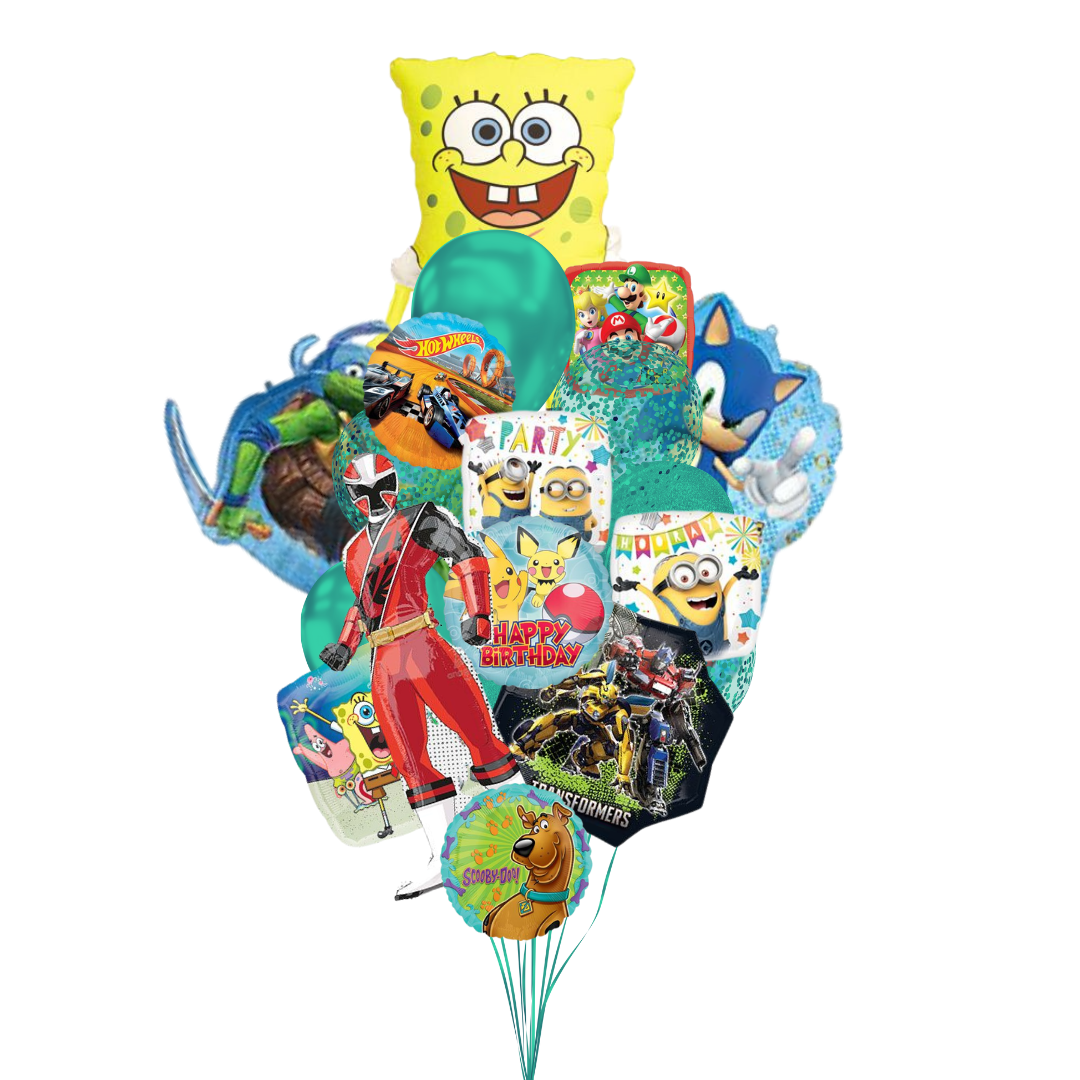 90's Cartoon Characters Birthday Designer's Choice Bouquet