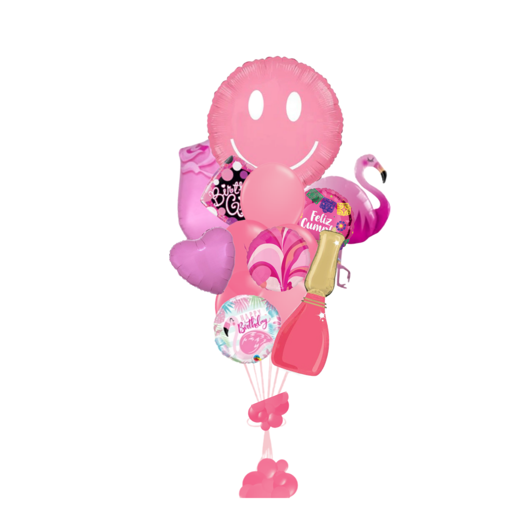 Anything Pink Staff Favorites Birthday Bouquet