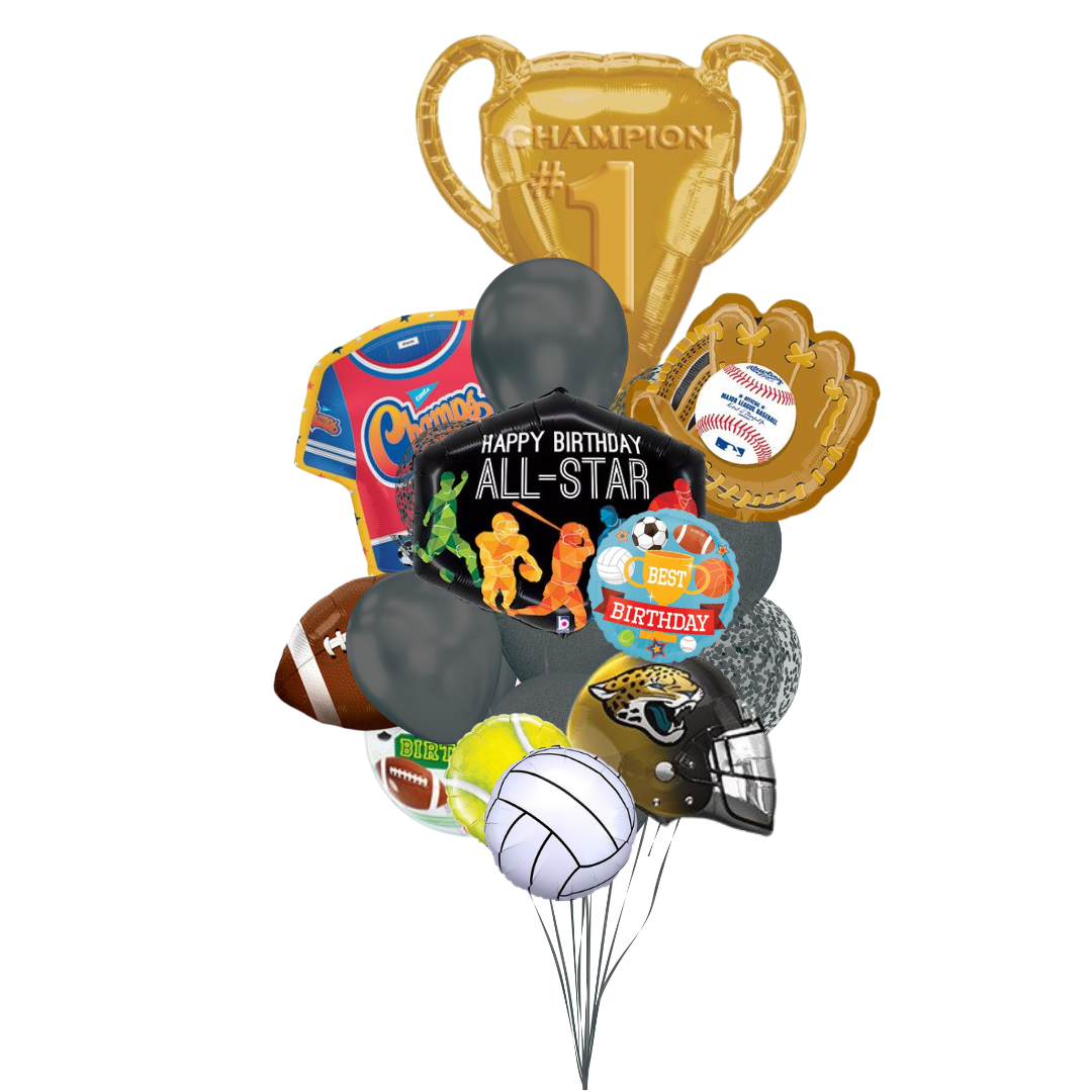 Sports Birthday Designer's Choice Bouquet