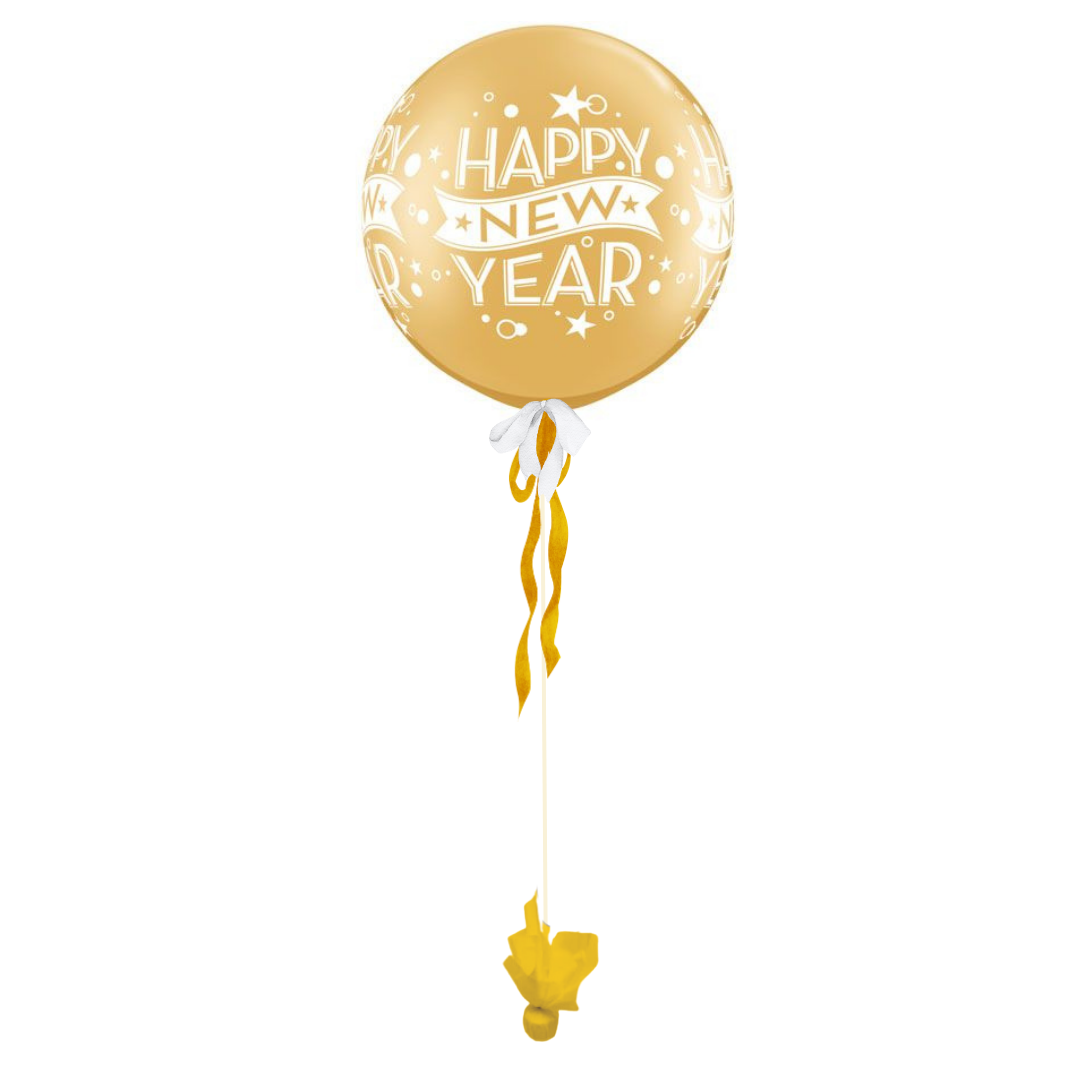Happy New Year's Giant Gift Balloon