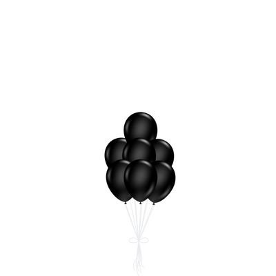 Mixed Blacks Latex Balloon Bouquets