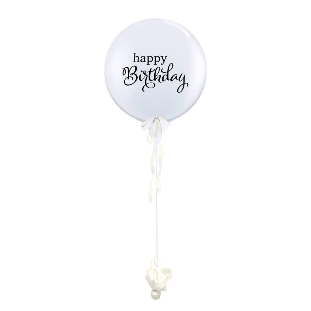 Simply Happy Birthday Giant Gift Balloon (36 Inch)
