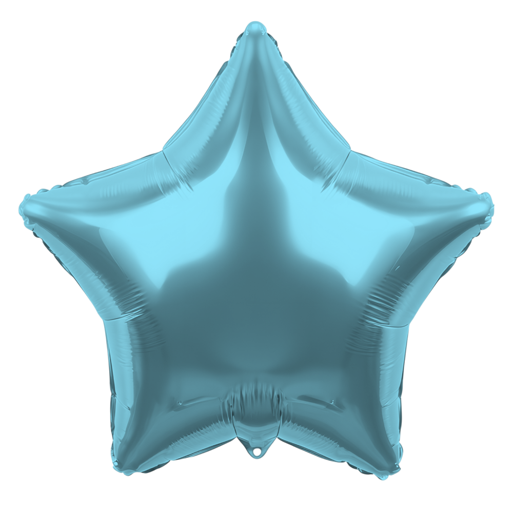 Pastel Blue Jumbo Star Foil Balloon