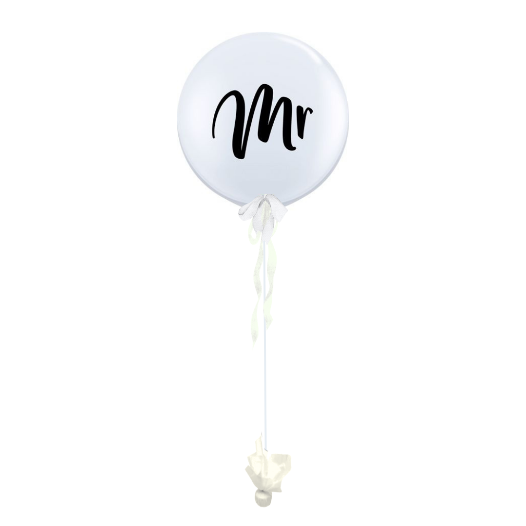Mr. Wedding Giant Gift Balloon