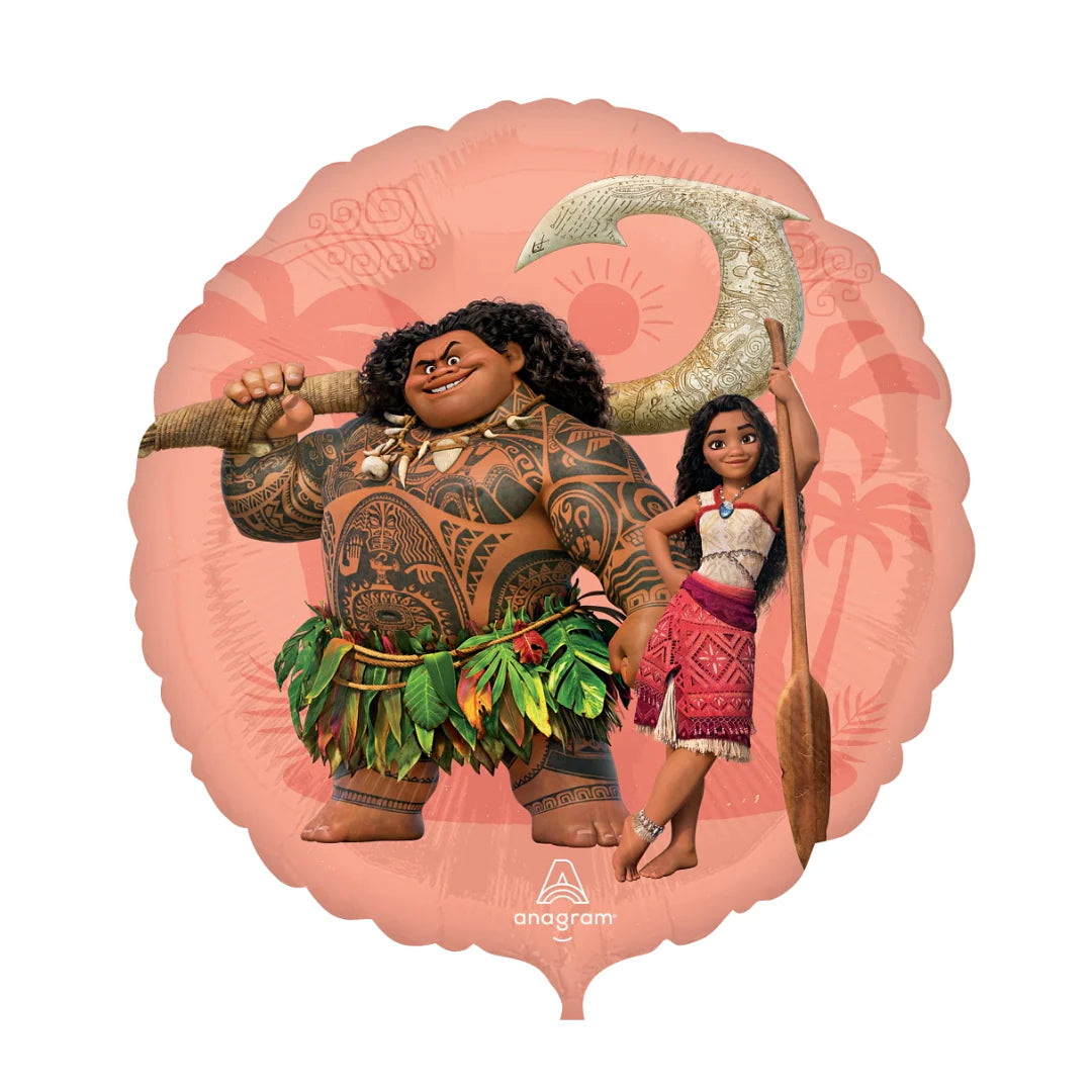 Moana and Maui Tails Airwalker Balloon (68 Inch)
