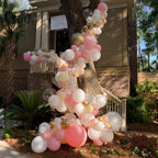 Ivory Lace Latex Balloon (11 Inch)