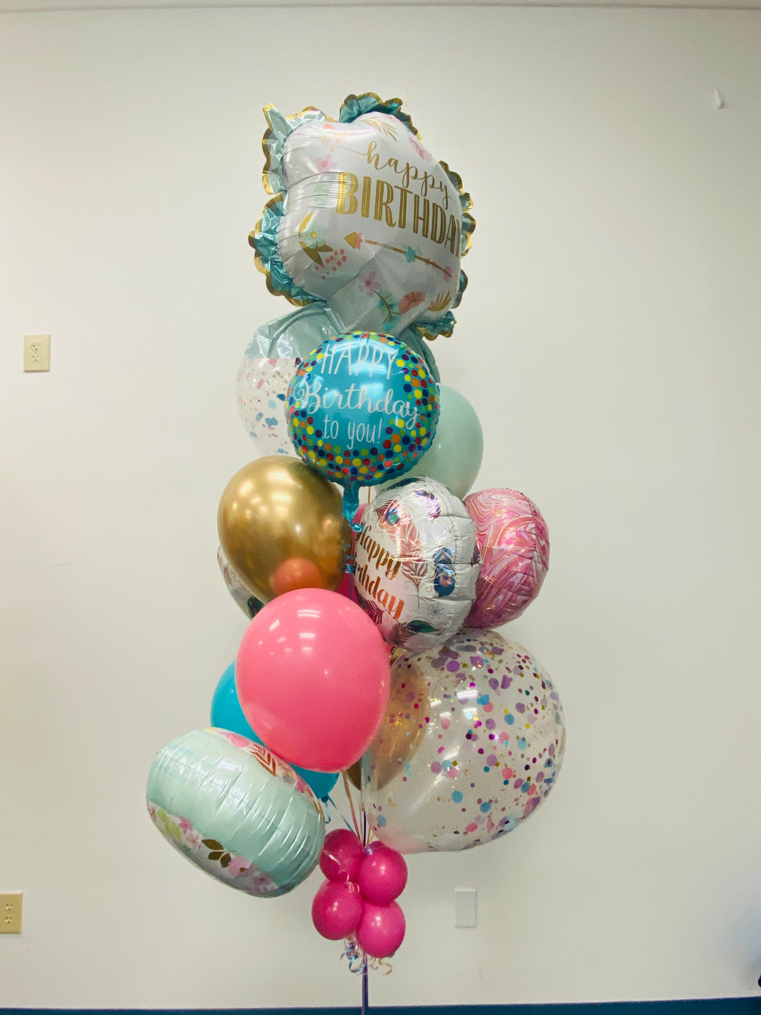 Garden Themed Birthday Staff Designed Bouquet