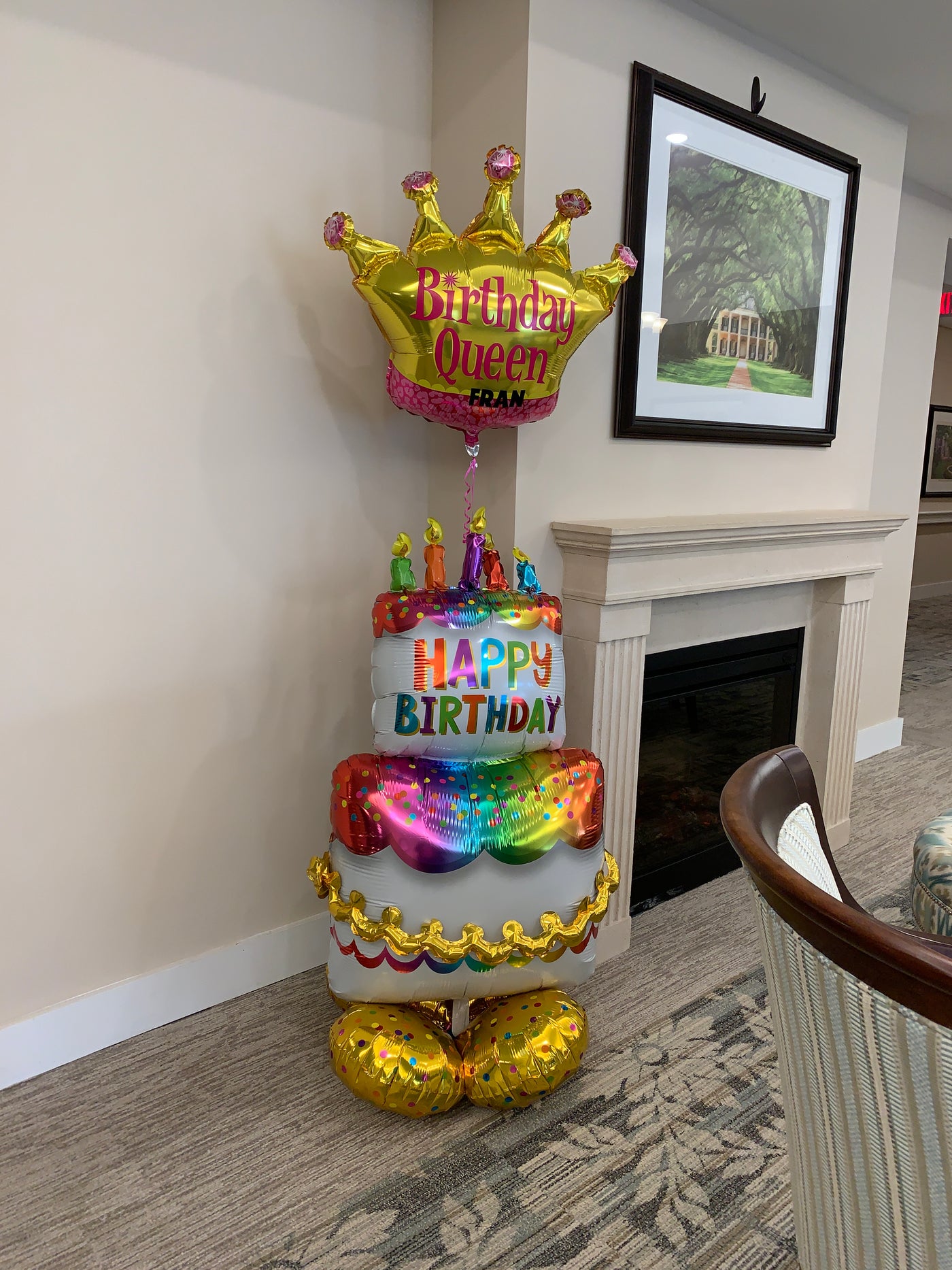 Airloonz Giant Birthday Cake 52" Foil Balloon