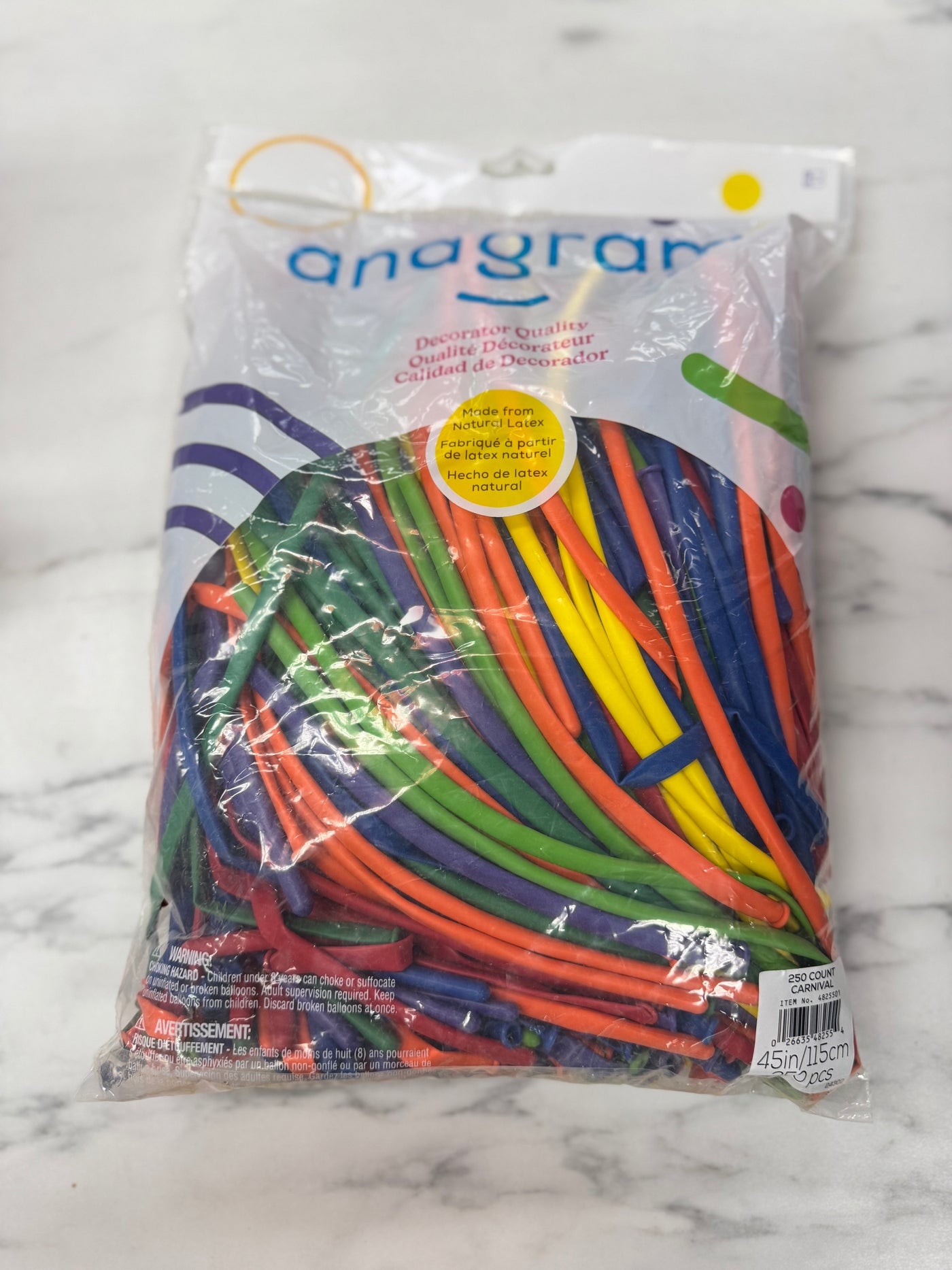 Carnival 260 Mixed Twisting Latex Bag