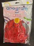 Crystal Clearz Pink Solid 11" Latex Bag