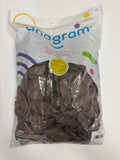 Fashion Taupe Solid 11" Latex Bag