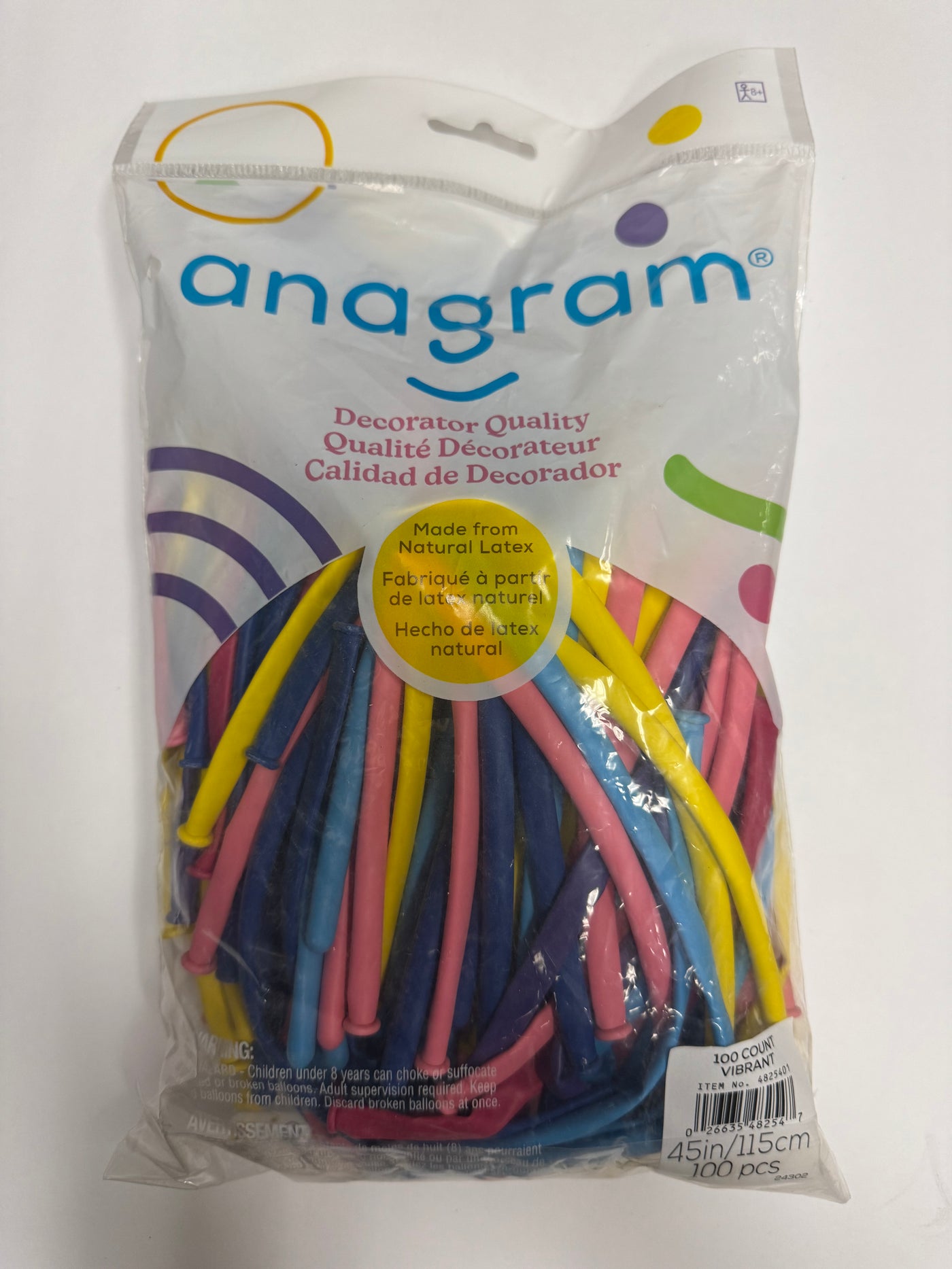 Vibrant 260 Mixed Twisting Latex Bag