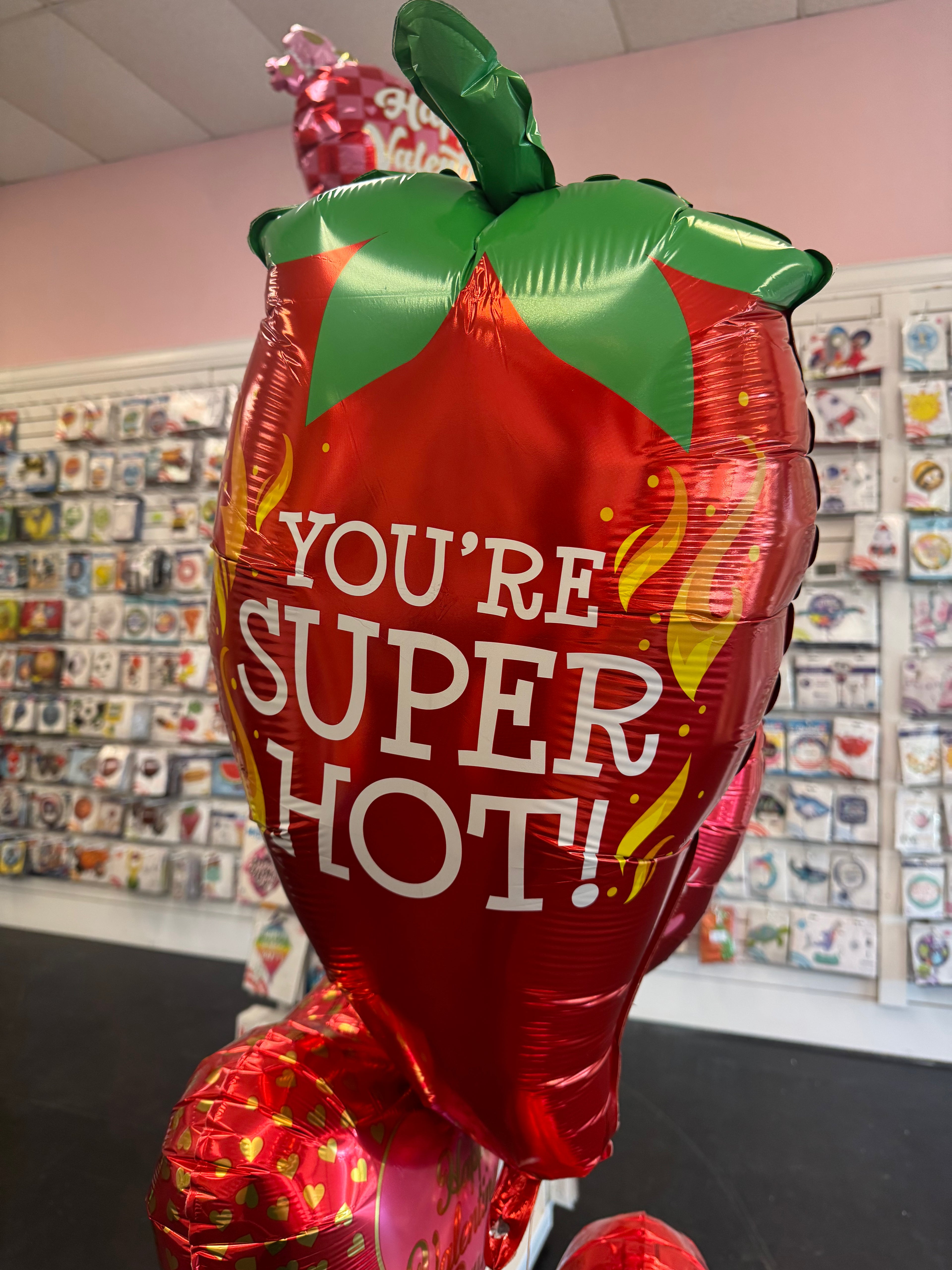 You're Super Hot Chili Pepper Foil Balloon (32 Inch)