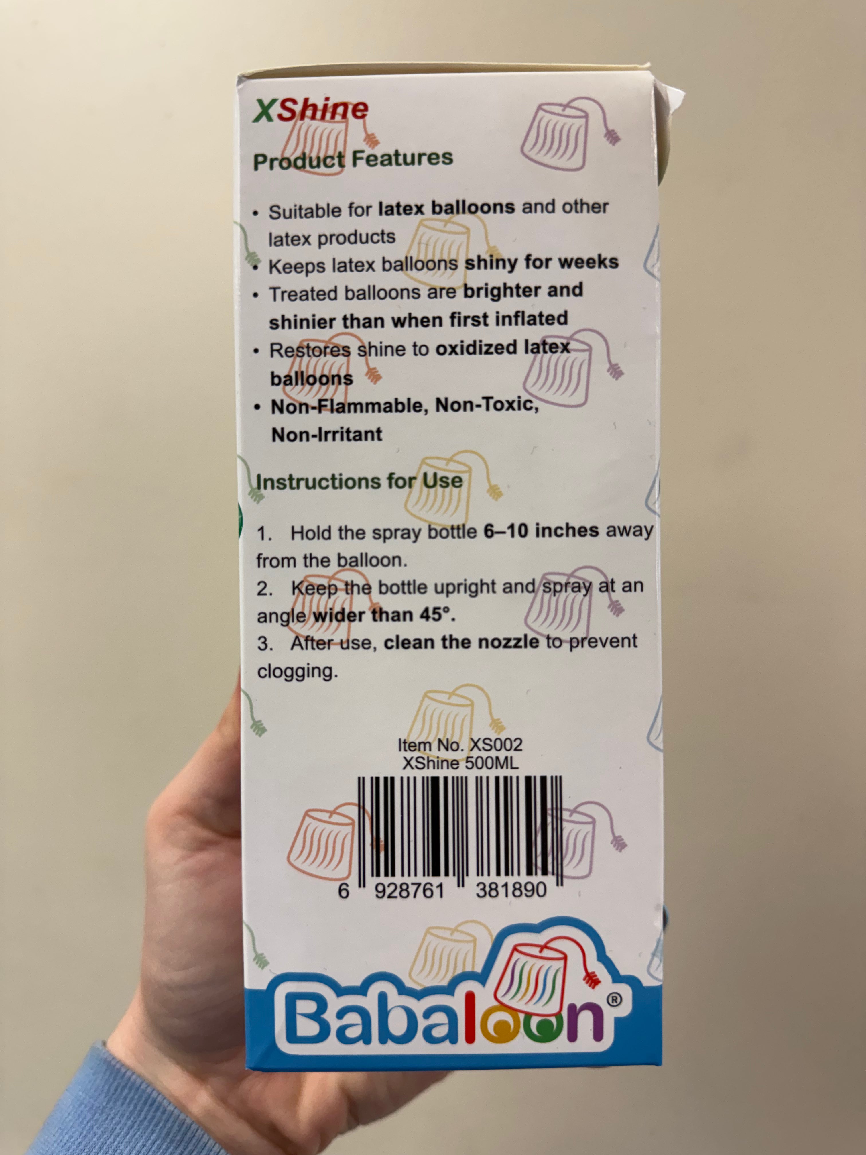 X Shine Latex Shine Spray