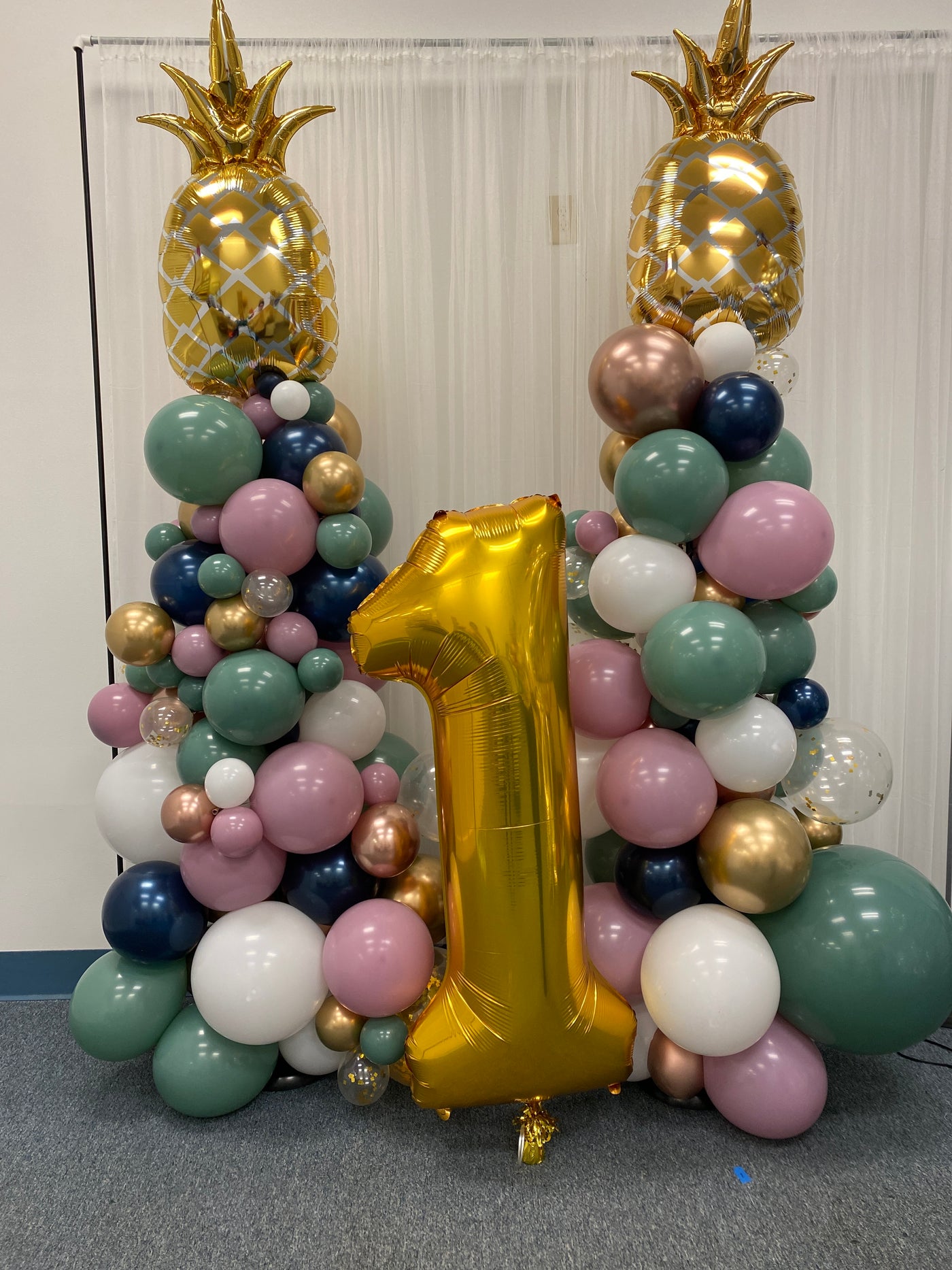 Small Navy Blue Latex Balloon (11 Inch)