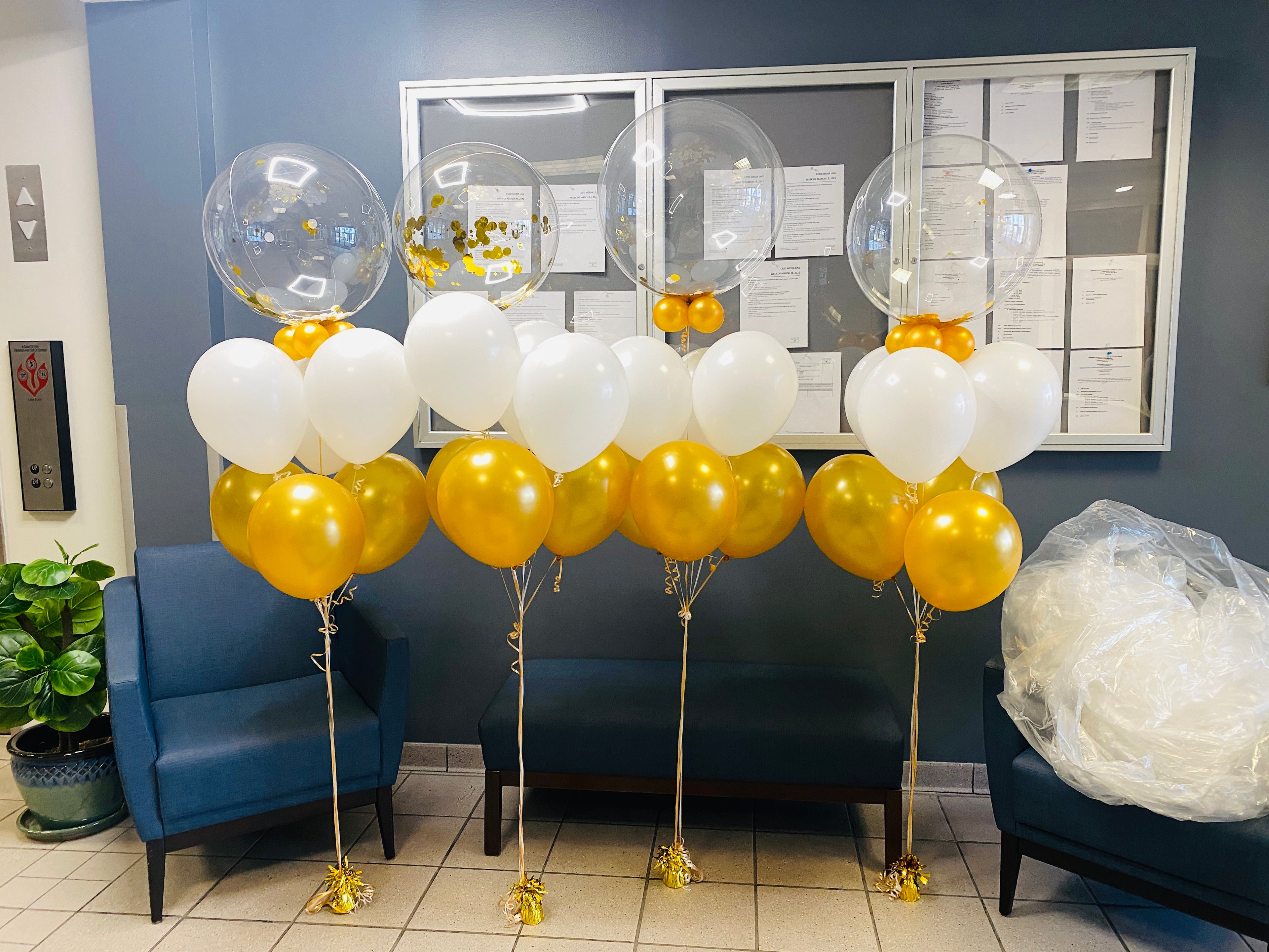 Golden Classic Confetti Bouquet