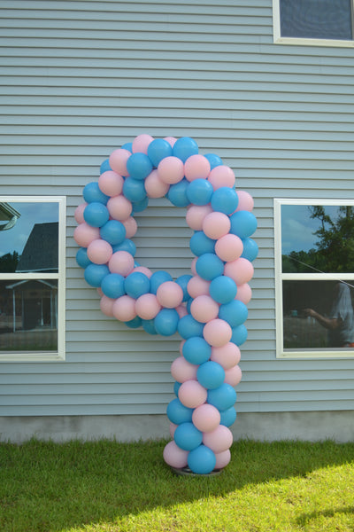 Small Pastel Blue Latex Balloon (11 Inch)