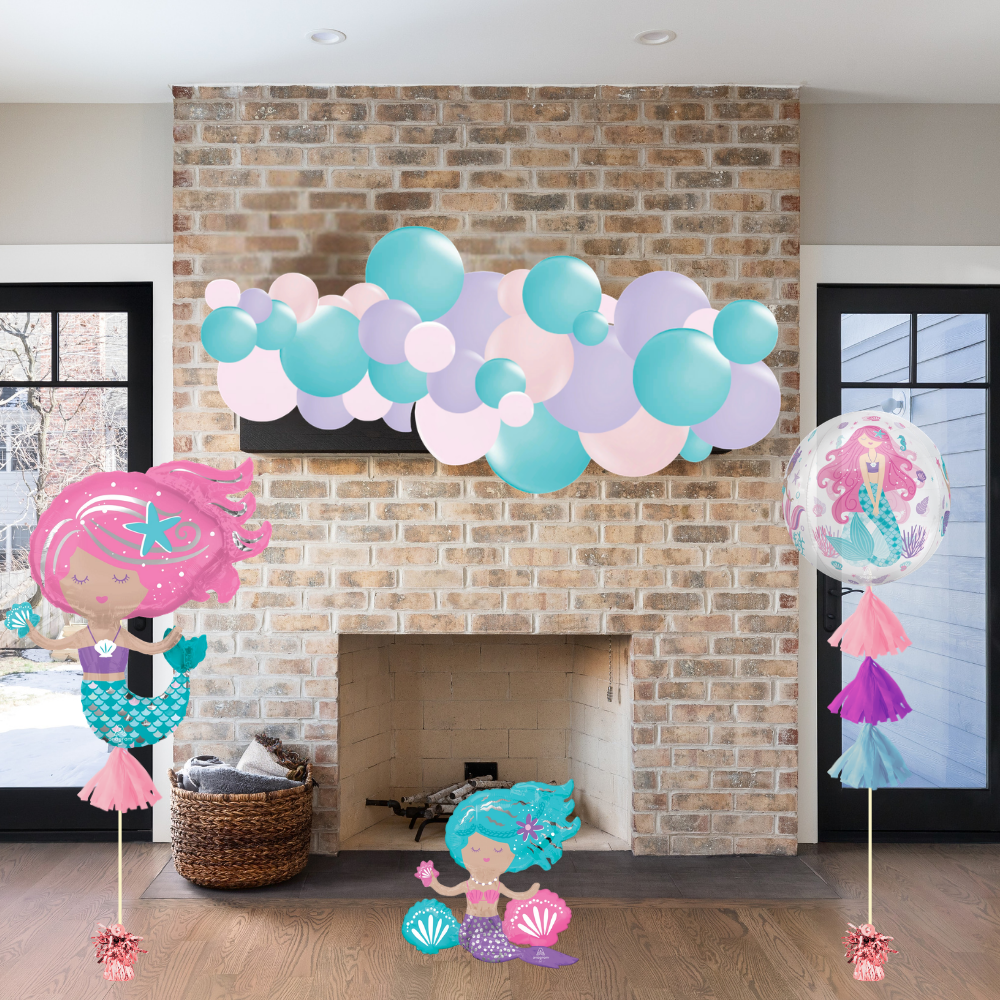 Mermaid Balloon Decor Package