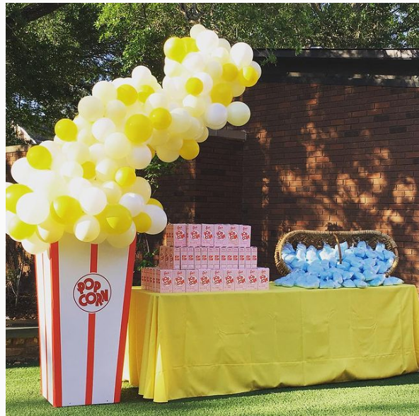 Giant Popcorn Box Rental Prop