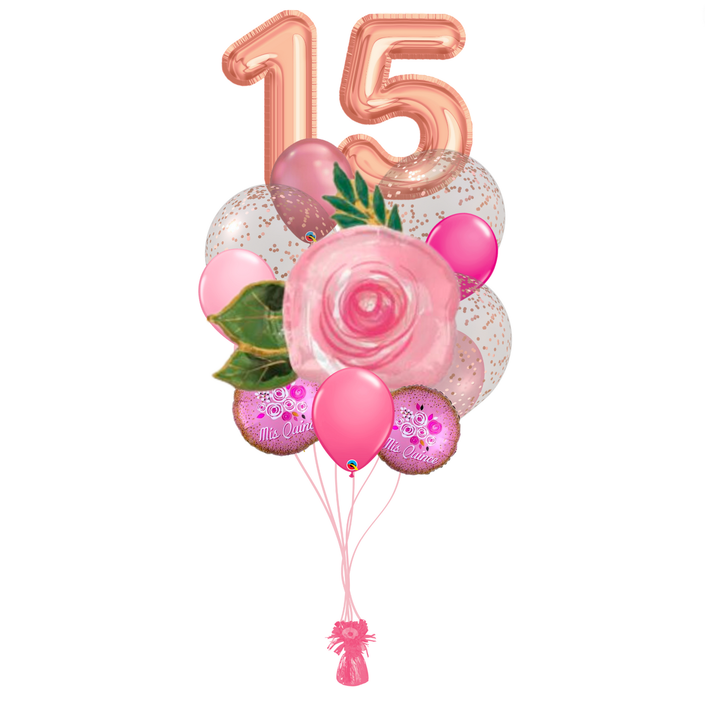 Mis Quince 15th Bday Bouquet